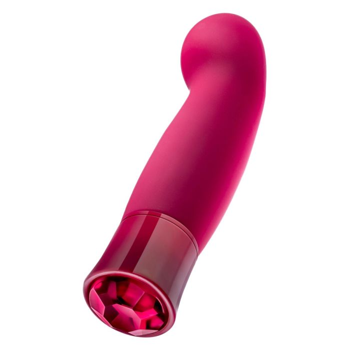 Mini Vibrador Blush Gem Classy Garnet Rojo 11