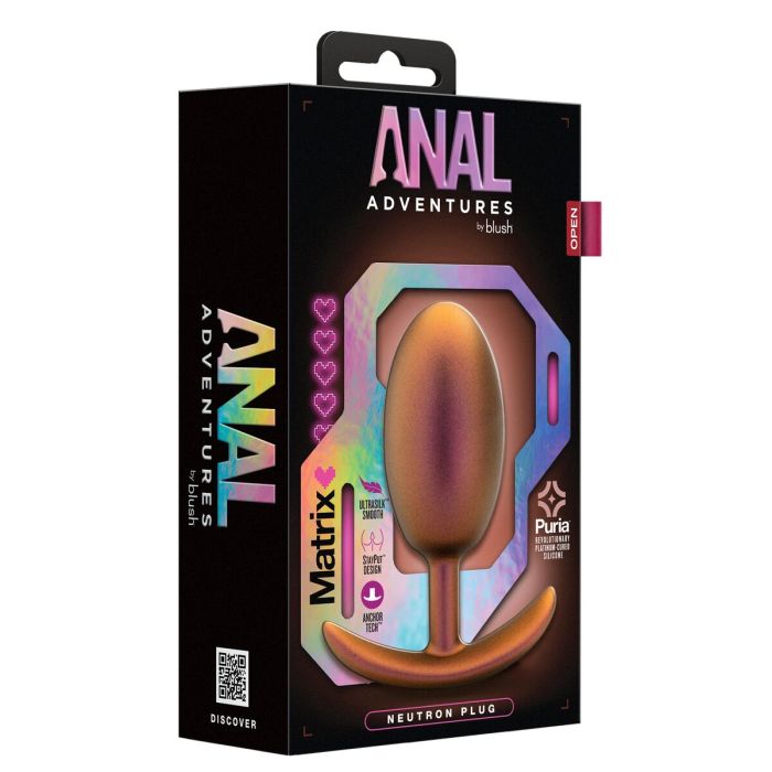 Plug Anal Blush Adventures Marrón 1