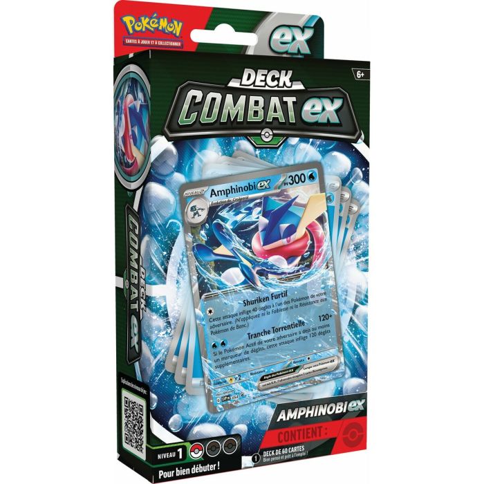 Mazo de Cartas Pokémon Combat EX: Greninja & Kangashkan (FR) 4