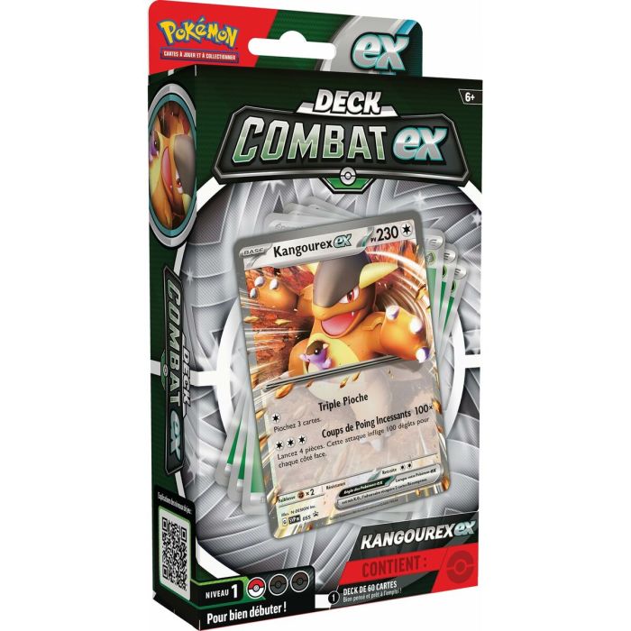 Mazo de Cartas Pokémon Combat EX: Greninja & Kangashkan (FR) 3