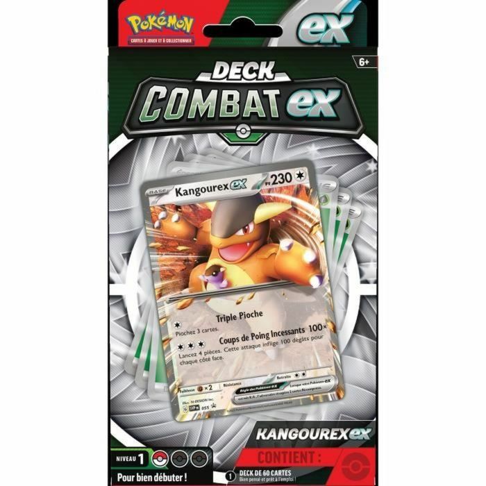 Mazo de Cartas Pokémon Combat EX: Greninja & Kangashkan (FR) 6