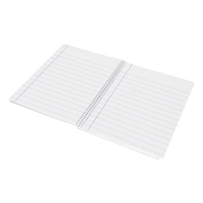Cuaderno Espiral Liderpapel Folio Smart Tapa Blanda 80H 60 gr Rayado Montessori 3,5 mm Con Margen Colores Surtidos 10 unidades 9