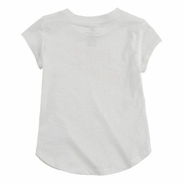 Camiseta de Manga Corta Infantil Nike Futura SS Blanco 1