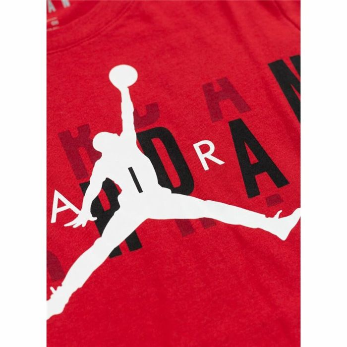 Camiseta de Manga Corta Infantil Nike Jordan High Brand Rojo 2