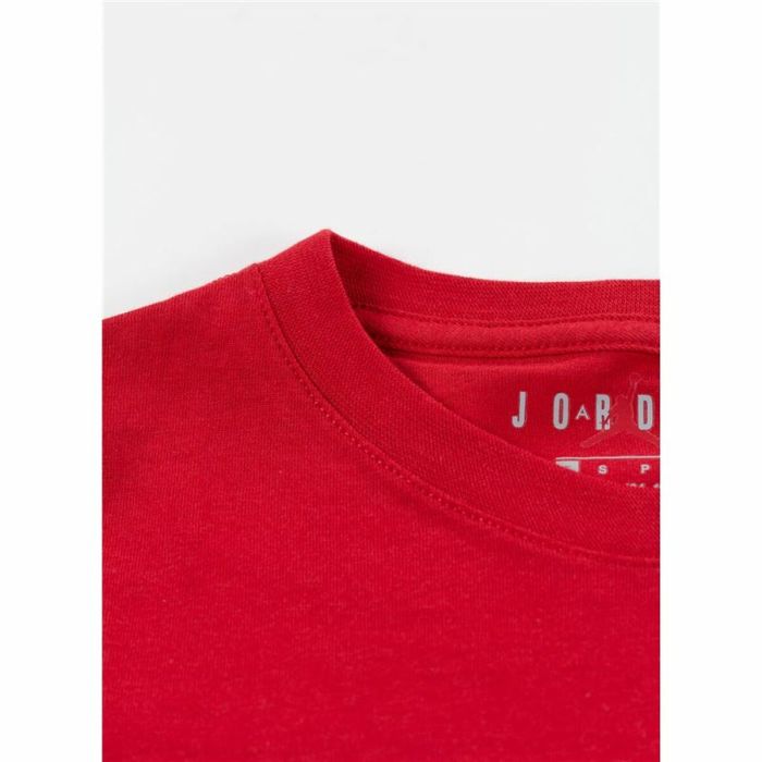 Camiseta de Manga Corta Infantil Nike Jordan High Brand Rojo 1