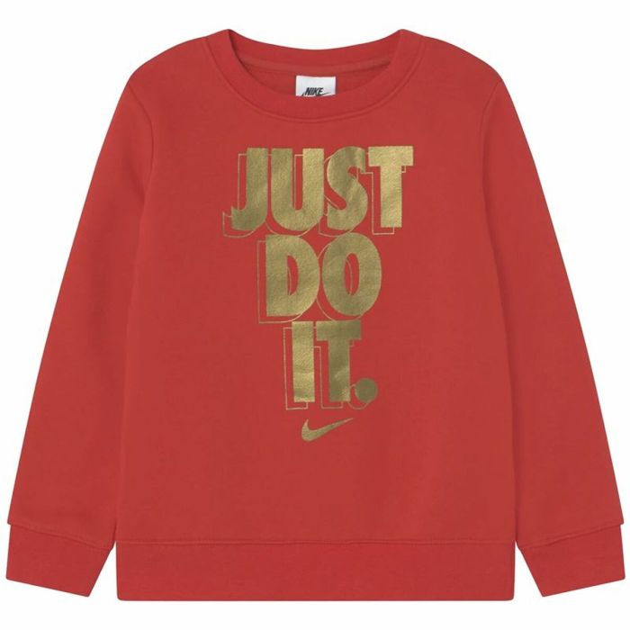 Sudadera sin Capucha Niño Nike Gifting Rojo