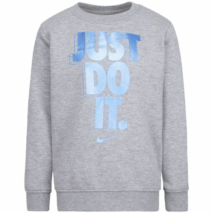 Sudadera sin Capucha Niño Nike Gifting Gris