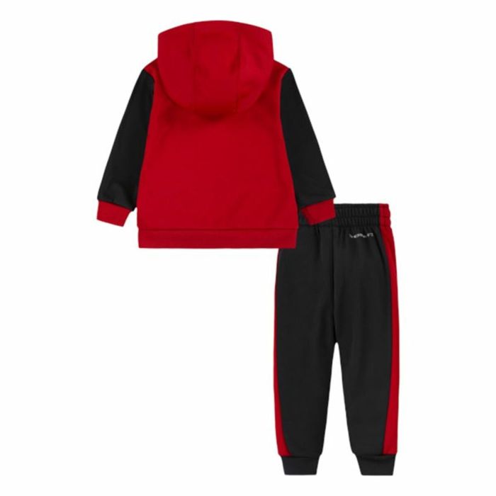 Chándal Infantil Nike Therma Fit Negro Rojo 2