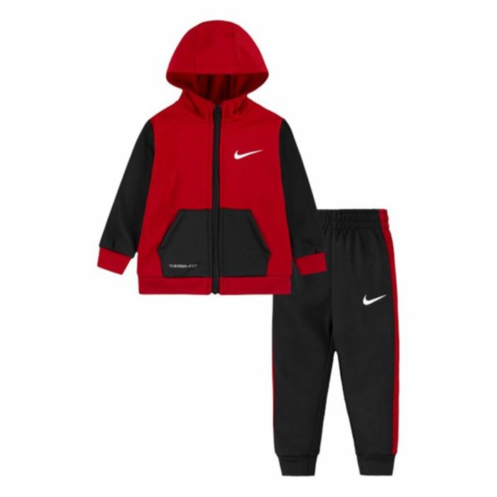 Chándal para Adultos Nike Therma Fit Rojo Negro Hombre 