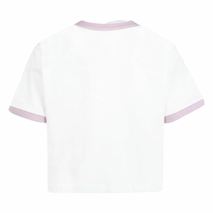 Camiseta de Manga Corta Infantil Nike Essentials Blanco 2