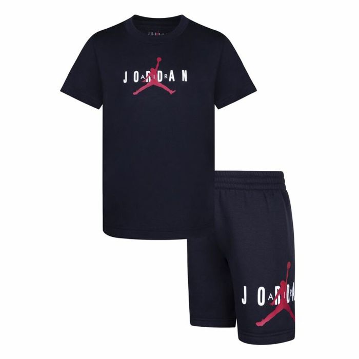 Conjunto Deportivo para Niños Jordan Negro