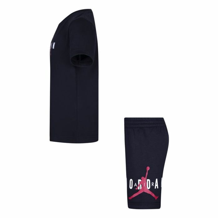 Conjunto Deportivo para Niños Jordan Negro 2