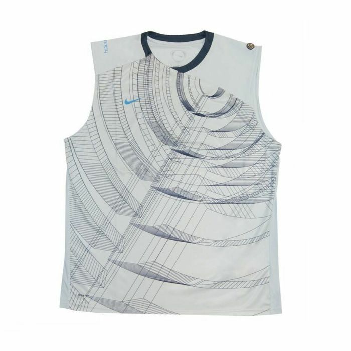 Camiseta para Hombre sin Mangas Nike Summer Total 90 Gris claro