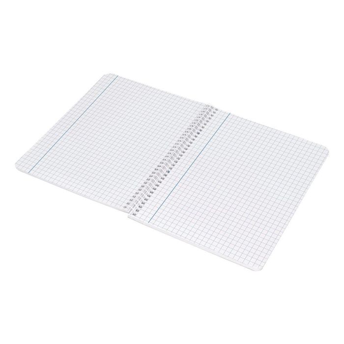 Cuaderno Espiral Liderpapel Cuarto Smart Tapa Blanda 80H 60 gr Cuadro 6 mm Con Margen Colores Surtidos 10 unidades 8