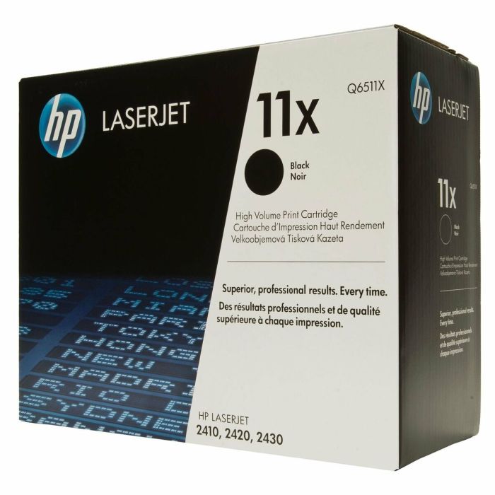 HP 11X High Yield Black Original LaserJet Toner Cartridge HP 11X High Yield Black Original LaserJet Toner Cartridge