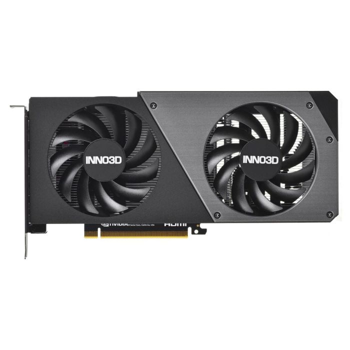 Inno3D GeForce RTX 4060 Twin X2 8GB GDDR6 - Tarjeta Gráfica para Gaming y Creación de Contenido