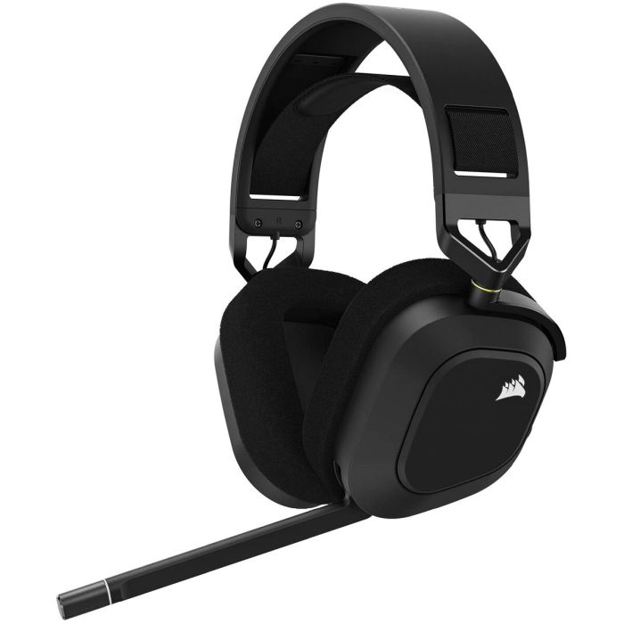 Auriculares Bluetooth con Micrófono Corsair HS80 RGB Negro Multicolor