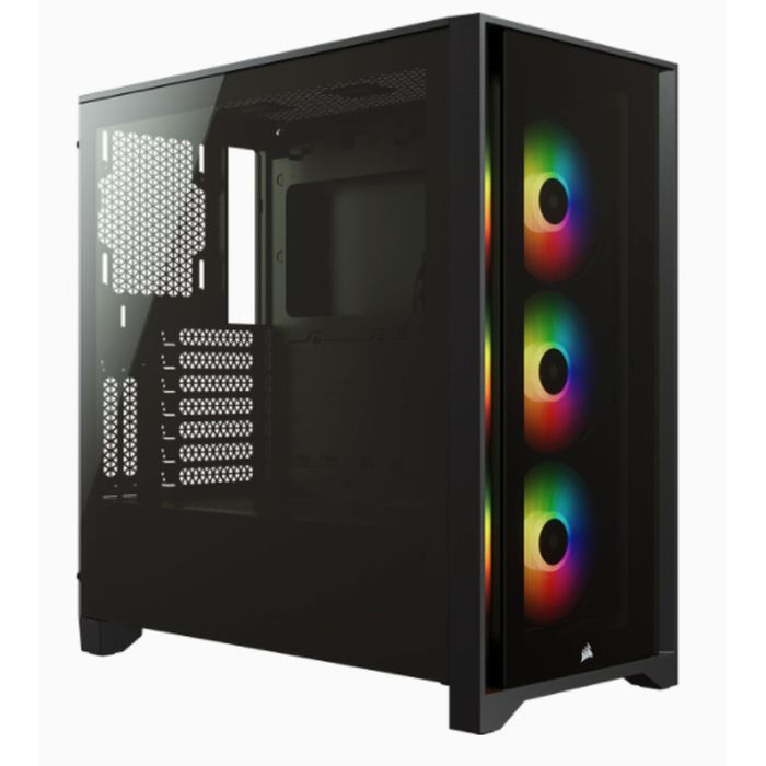 Caja Semitorre ATX Corsair iCUE 4000X RGB Negro