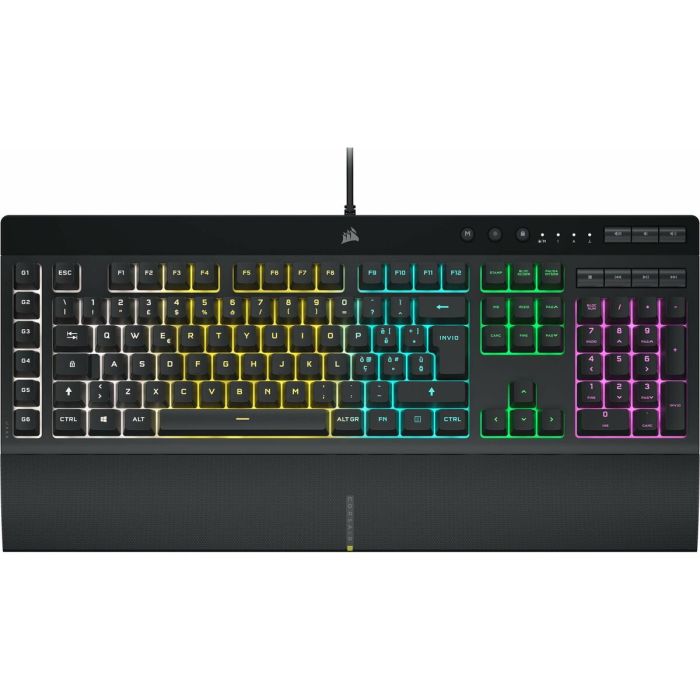 Teclado Corsair K55 RGB PRO Qwerty Español Negro