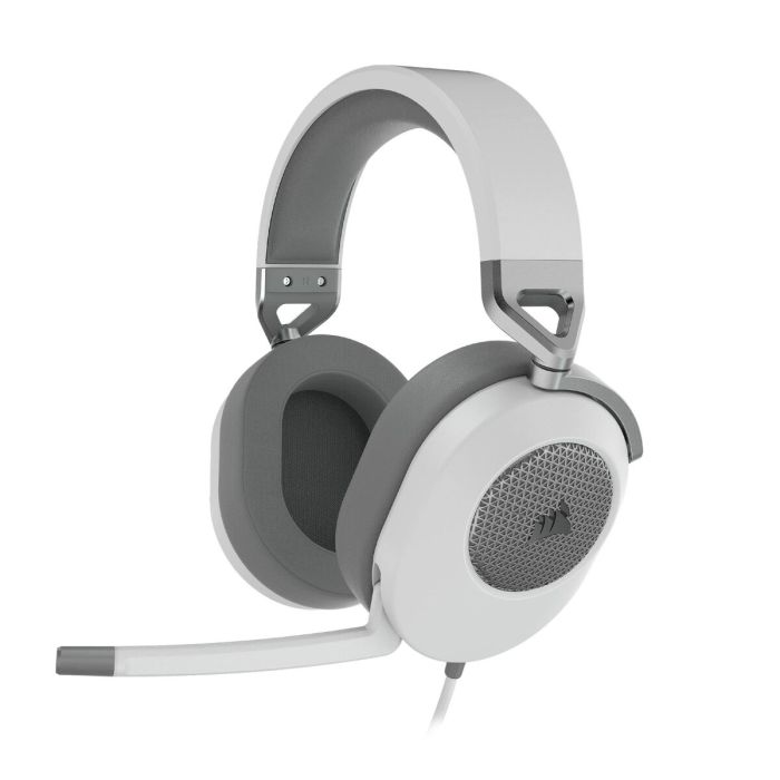 Corsair HS65 SURROUND Auriculares Alámbrico De mano Juego Blanco