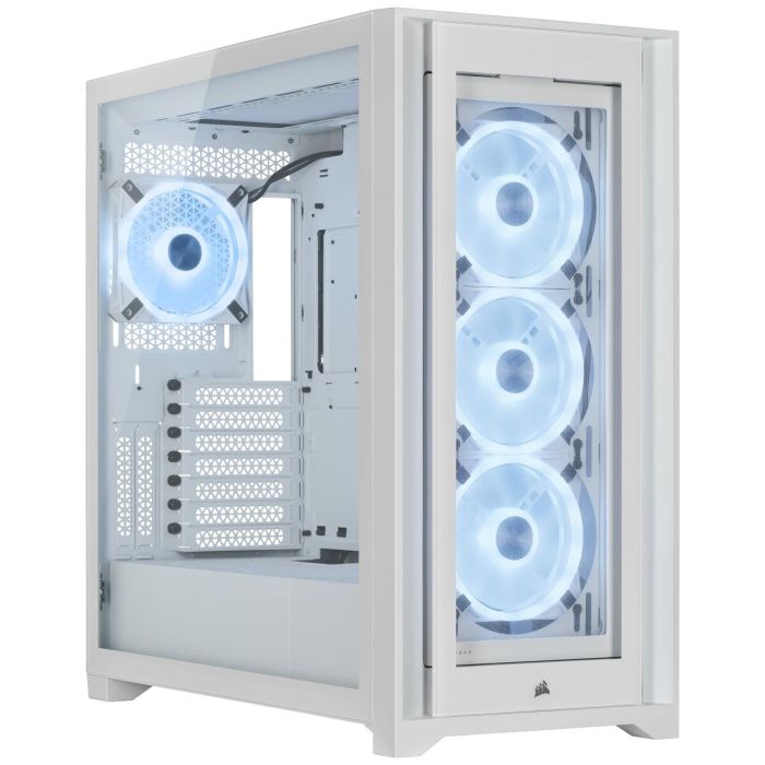 Caja ATX Corsair 5000X RGB QL Edition Blanco