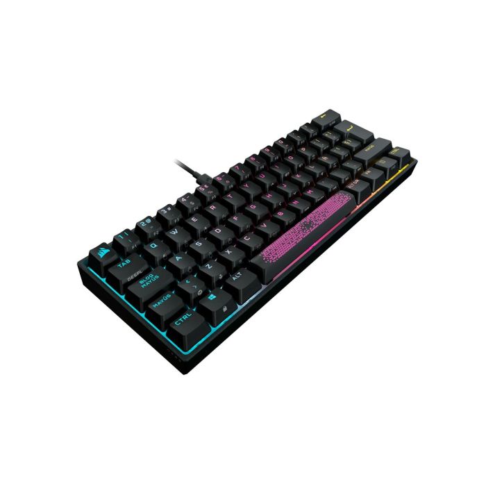 Teclado Gaming Corsair K65 Qwerty Español Negro 1