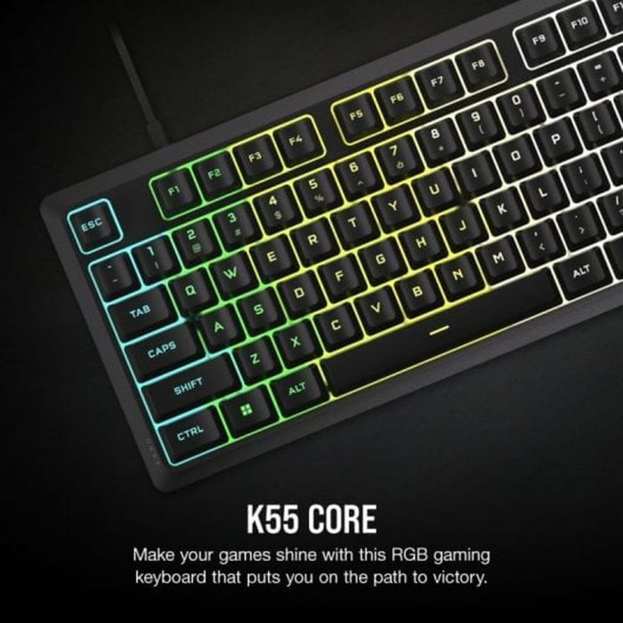 Teclado Corsair K55 CORE Negro 2