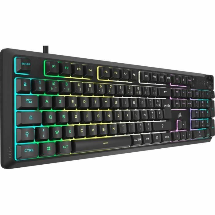 Teclado Corsair K55 Core RGB Negro AZERTY 1