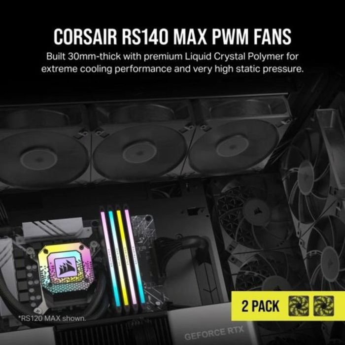 Ventilador de Caja Corsair RS120 MAX PWM 6