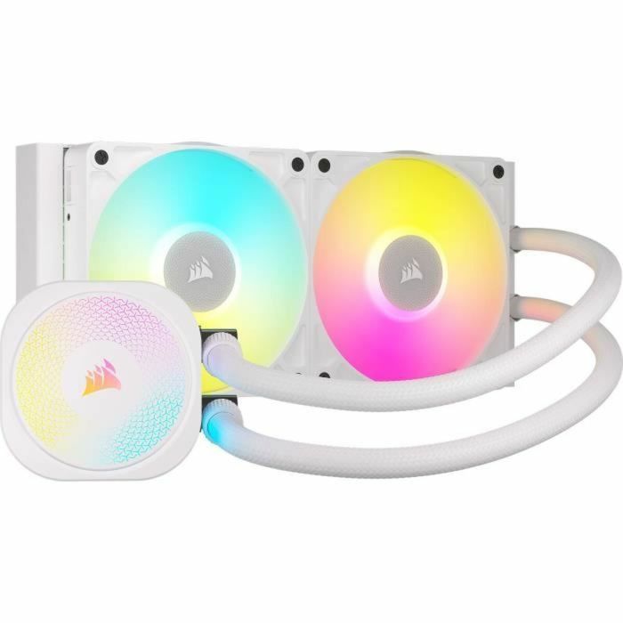 Corsair iCUE LINK TITAN RX RGB Procesador Sistema de refrigeración líquida todo en uno 12 cm Blanco 1 pieza(s)