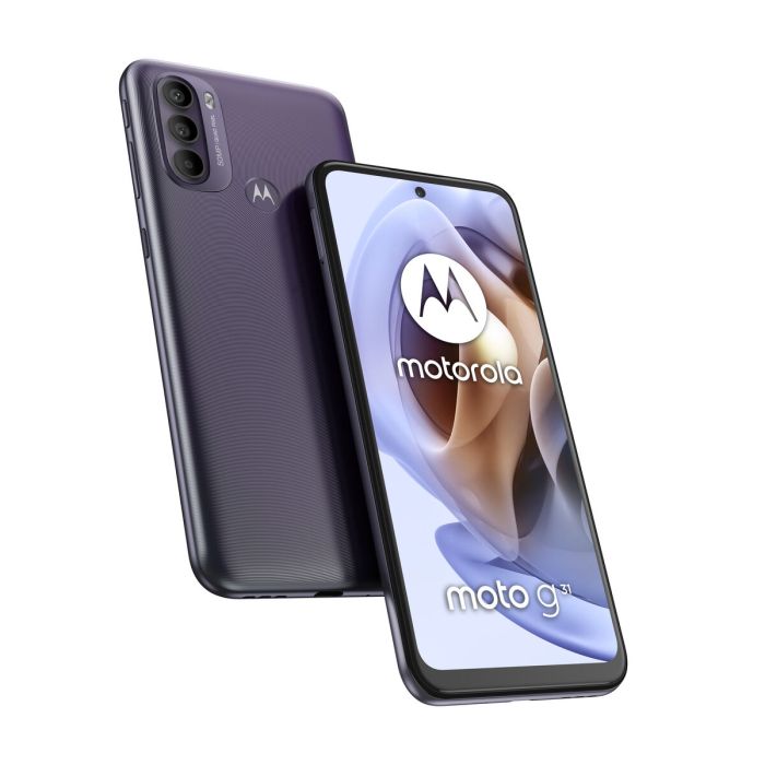 Smartphone Motorola MOTO G31 XT2173-3 6,4" 64 GB 4 GB RAM MediaTek Helio G85 Gris Smartphone Motorola MOTO G31 XT2173-3 6,4" 64 GB 4 GB RAM MediaTek Helio G85 Gris