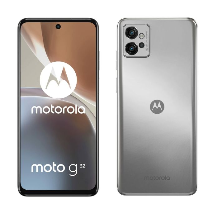Smartphone Motorola Moto G32 Qualcomm Snapdragon 680 Android 12 Plateado 128 GB 6,5" 6 GB RAM 1
