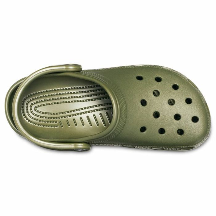 Zuecos Crocs Classic U Army Verde 4