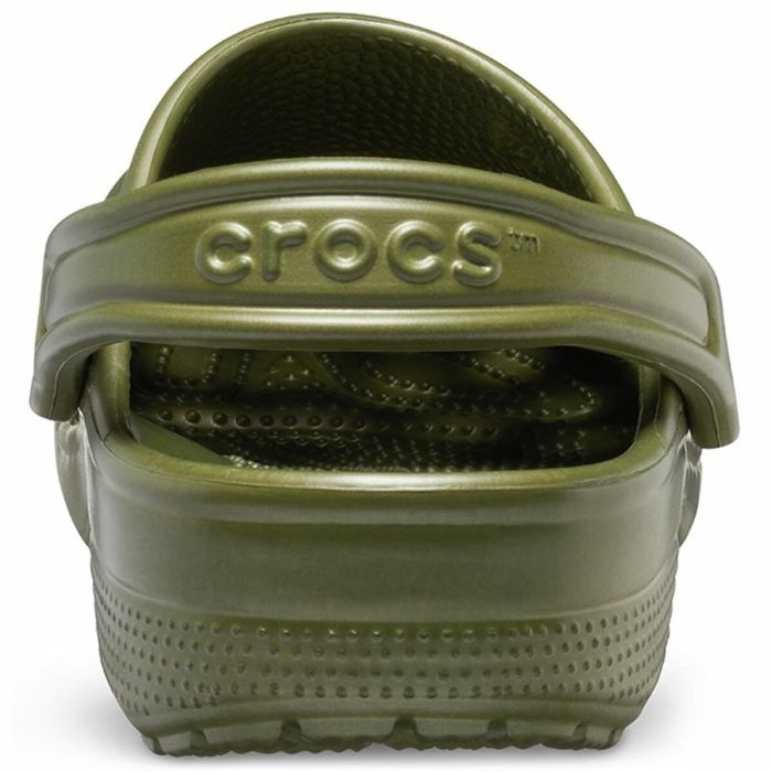 Zuecos Crocs Classic U Army Verde 2