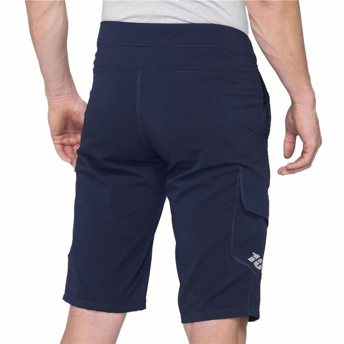 Pantalones Cortos Deportivos para Hombre 100 % Ridecamp Azul marino 1