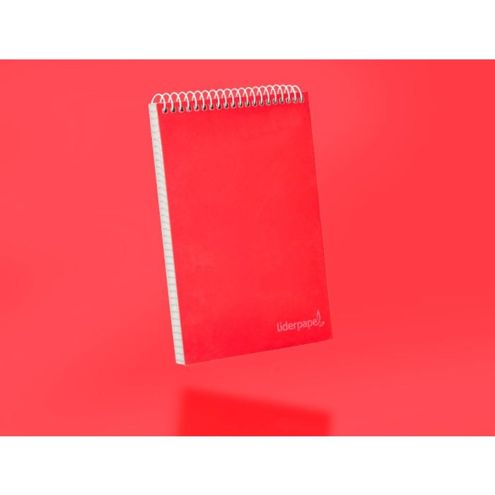 Cuaderno Espiral Liderpapel Bolsillo Octavo Apaisado Witty Tapadura 80H 75 gr Cuadro 4 mm Colores Surtidos 10 unidades 9