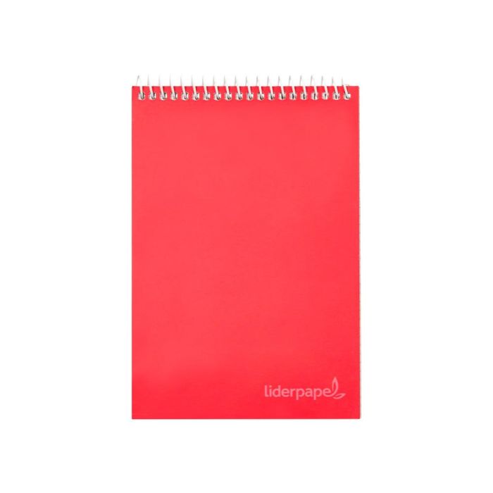 Cuaderno Espiral Liderpapel Bolsillo Octavo Apaisado Witty Tapadura 80H 75 gr Cuadro 4 mm Colores Surtidos 10 unidades 2