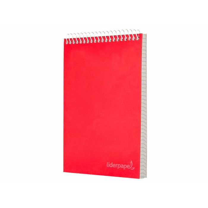 Cuaderno Espiral Liderpapel Bolsillo Doceavo Apaisado Witty Tapa Dura 80H 75 gr Cuadro 4 mm Colores Surtidos 10 unidades 4