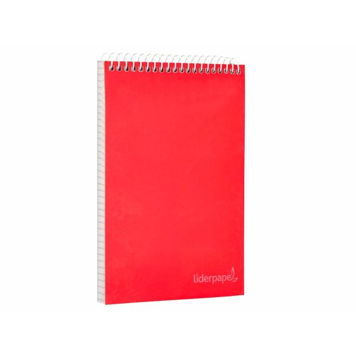 Cuaderno Espiral Liderpapel Bolsillo Doceavo Apaisado Witty Tapa Dura 80H 75 gr Cuadro 4 mm Colores Surtidos 10 unidades 5