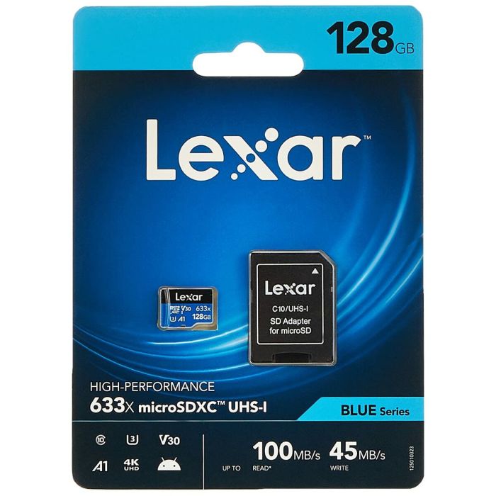 Memoria USB Lexar 633x Negro/Azul 128 GB 2