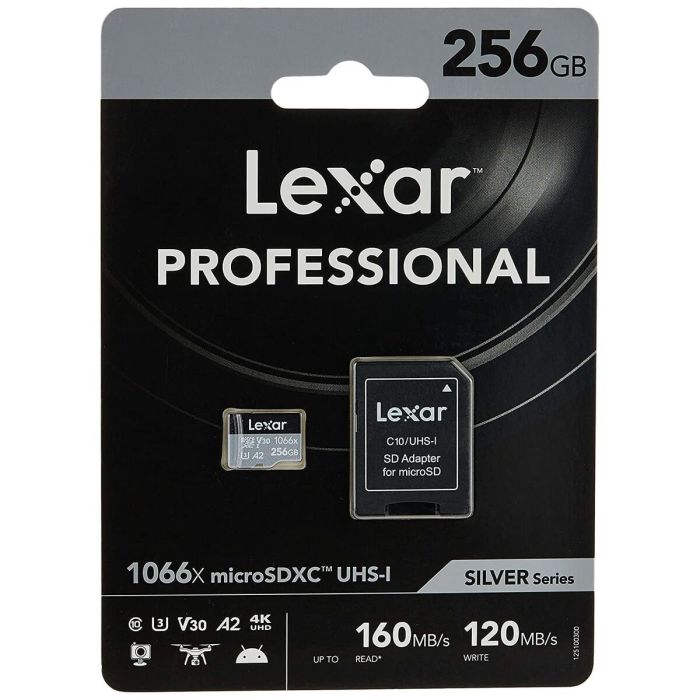 Tarjeta Micro SD Lexar LMS1066256G-BNANG 256 GB 5