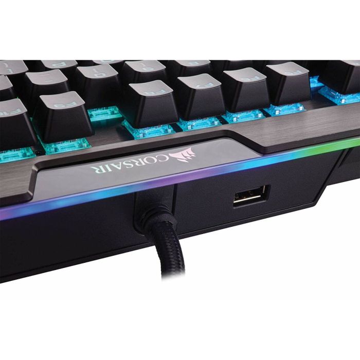 Teclado Corsair K95 RGB Platinum Qwerty Español Negro 1 Teclado Corsair K95 RGB Platinum Qwerty Español Negro 1