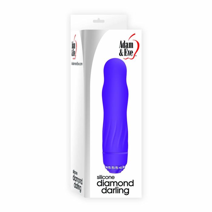 Mini Vibrador Adam & Eve Diamond Darling Morado 1