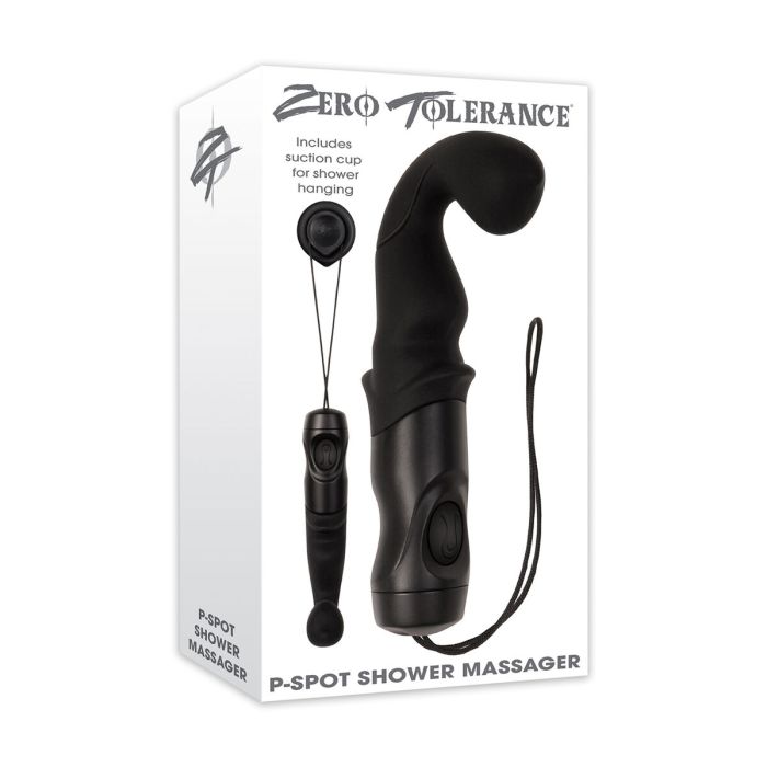 Vibrador Anal Negro Zero Tolerance Negro 1