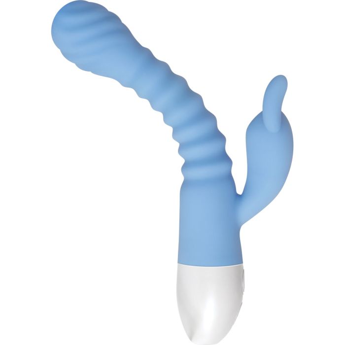 Vibrador Punto G Evolved Bunny Azul 9