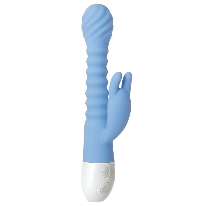 Vibrador Punto G Evolved Bunny Azul 8