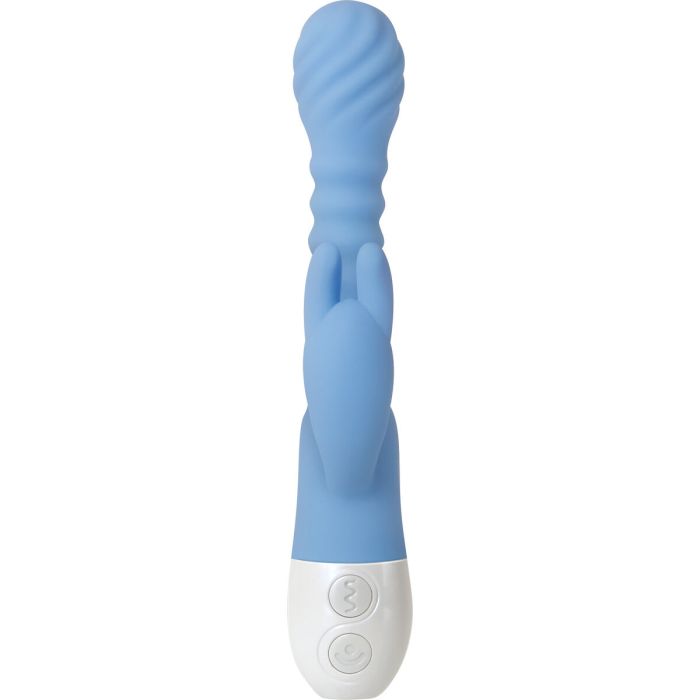 Vibrador Punto G Evolved Bunny Azul 5