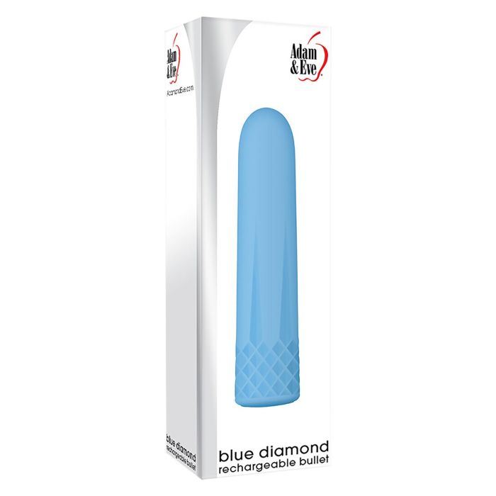 Mini Vibrador Adam & Eve Diamond Azul 1