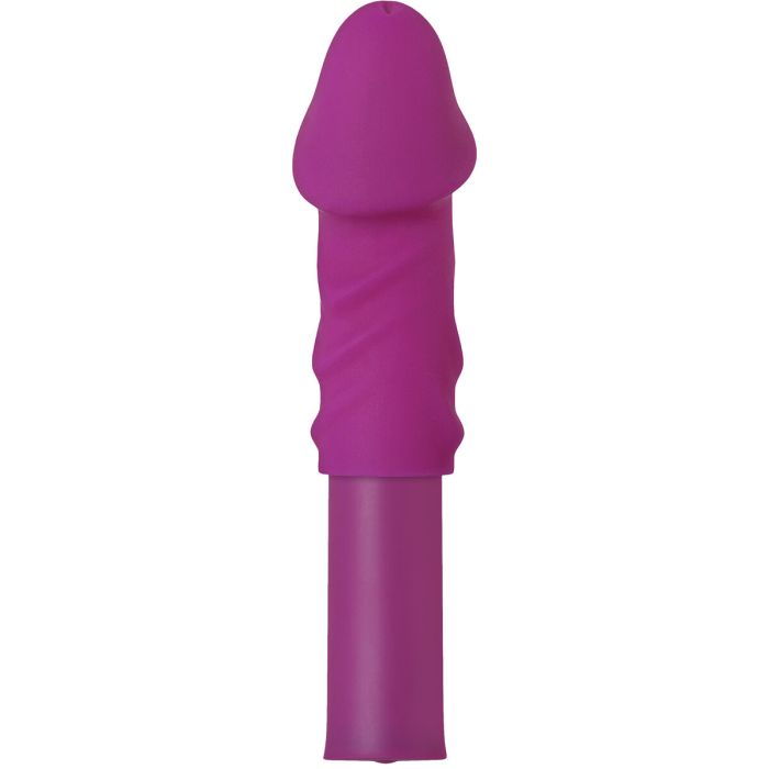 Mini Vibrador Adam & Eve Satin Slim Morado 6