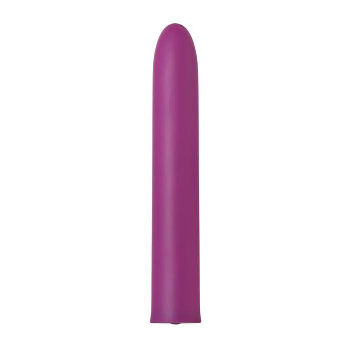 Mini Vibrador Adam & Eve Satin Slim Morado 3